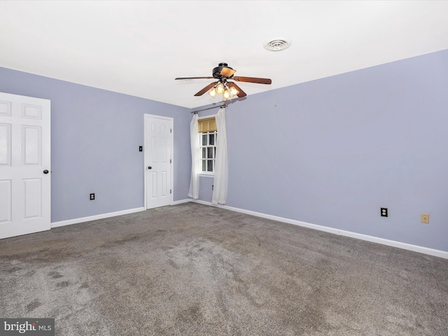 6848 Whistling Swan Way, New Market, MD 21774 - unfurnished room featuring ceiling fan and carpet flooring