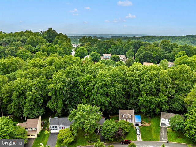 6848 Whistling Swan Way, New Market, MD 21774 - bird's eye view of a forest