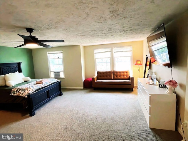 13533 Demetrias Way, Germantown, MD 20874 - bedroom featuring carpet, cooling unit, and a ceiling fan