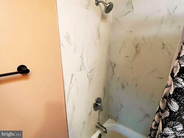 13533 Demetrias Way, Germantown, MD 20874 - bathroom with shower / tub combo with curtain