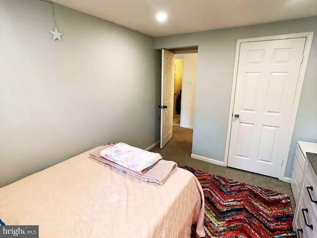13533 Demetrias Way, Germantown, MD 20874 - bedroom with dark carpet and recessed lighting