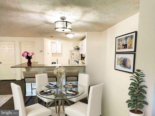 13533 Demetrias Way, Germantown, MD 20874 - dining space featuring a textured ceiling