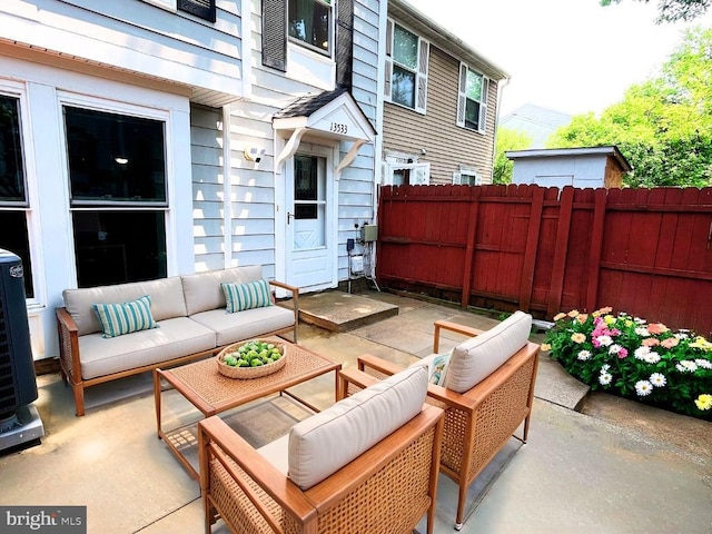 13533 Demetrias Way, Germantown, MD 20874 - view of patio with an outdoor hangout area