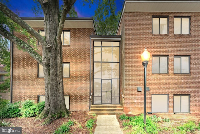 1413 Northgate Sq Unit 13/2A, Reston, VA 20190 - view of front facade featuring brick siding and entry steps