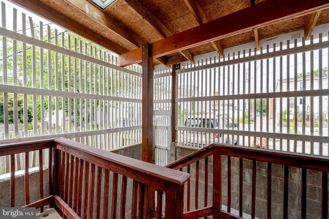 518 Scott St, Baltimore, MD 21230 - view of wooden terrace
