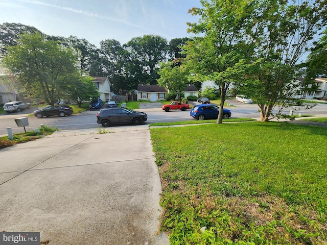 3486 Marble Arch Dr, Pasadena, MD 21122 - view of green lawn featuring a residential view