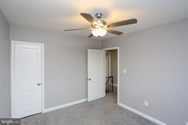 1932 Inverton Rd, Baltimore, MD 21222 - spare room featuring carpet flooring and a ceiling fan