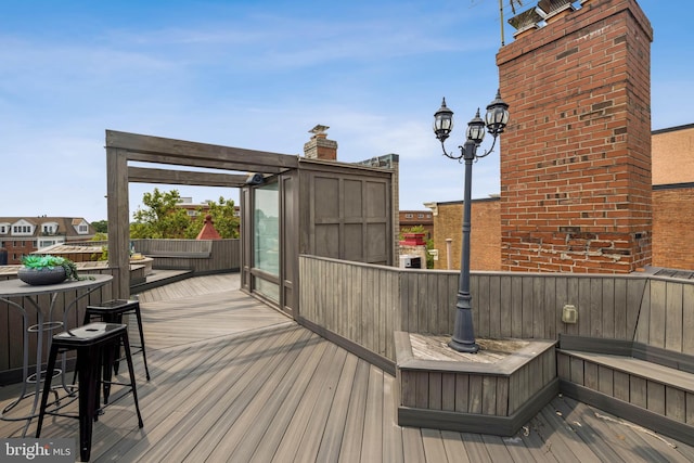 1827 Phelps Pl NW, Washington, DC 20008 - view of deck