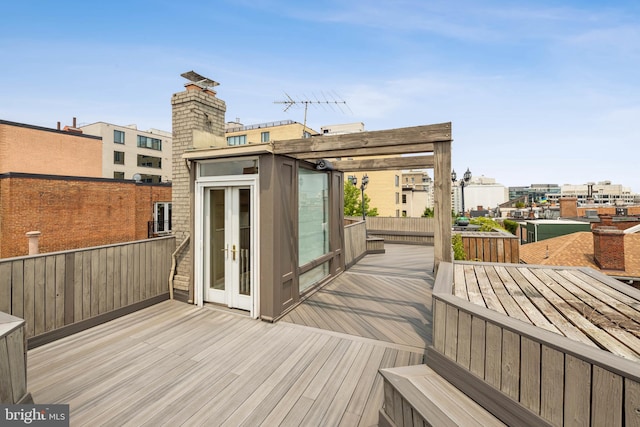 1827 Phelps Pl NW, Washington, DC 20008 - deck featuring a pergola