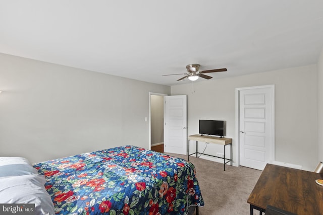 23170 Longview Blvd, Bushwood, MD 20618 - bedroom featuring carpet floors and ceiling fan