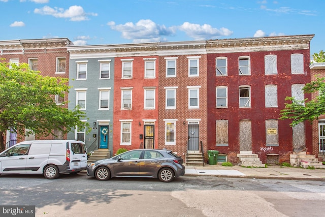 706 Cumberland St, Baltimore, MD 21217 - view of front of property with entry steps and brick siding