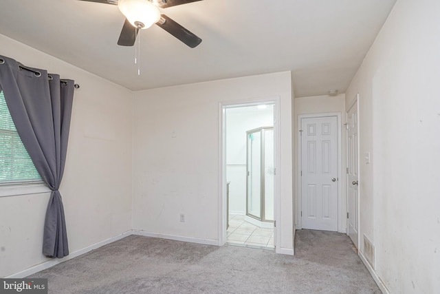 650 Penns Grove Auburn Rd, Carneys Point, NJ 08069 - carpeted empty room featuring ceiling fan and baseboards
