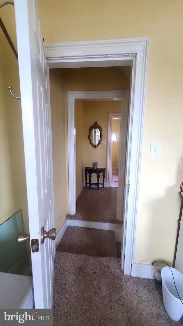 1531 Deal St, Philadelphia, PA 19124 - corridor with carpet and baseboards
