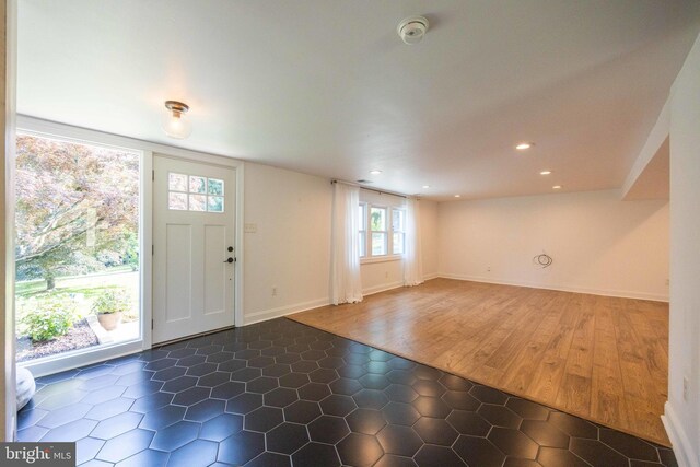 549 E Lafayette Dr, West Chester, PA 19382 - foyer entrance with recessed lighting and wood finished floors