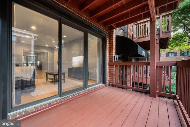 2702 Dartmouth Rd Unit 3, Alexandria, VA 22314 - view of deck