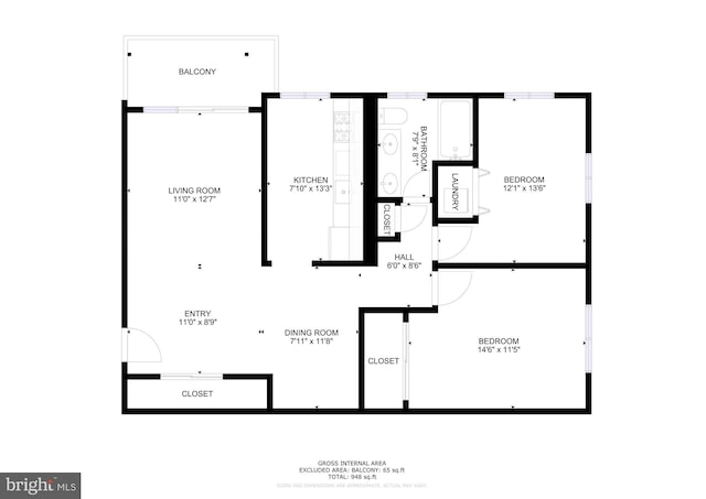 2702 Dartmouth Rd Unit 3, Alexandria, VA 22314 - floor plan / room layout