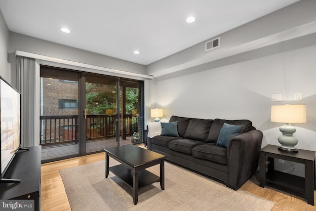 2702 Dartmouth Rd Unit 3, Alexandria, VA 22314 - living room with wood finished floors and recessed lighting