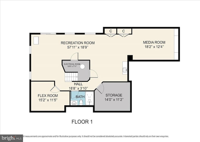 8105 Overlake Ct, Fairfax Station, VA 22039 - view of floor plan / room layout