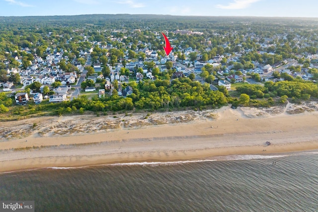 16 Woodside Ln, Keansburg, NJ 07734 - aerial view of property's location with expansive beach