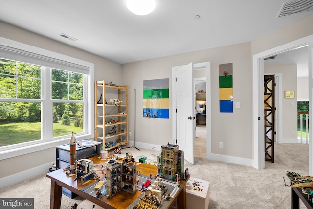 904 Misty Manor Ln, Millersville, MD 21108 - office area featuring carpet floors and baseboards