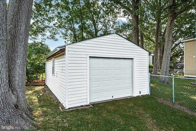412 Marshall Ave, Colonial Beach, VA 22443 - view of detached garage
