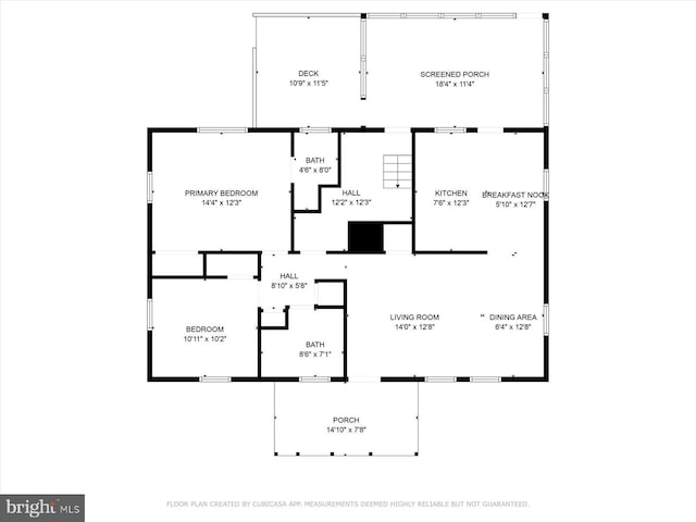 412 Marshall Ave, Colonial Beach, VA 22443 - room layout