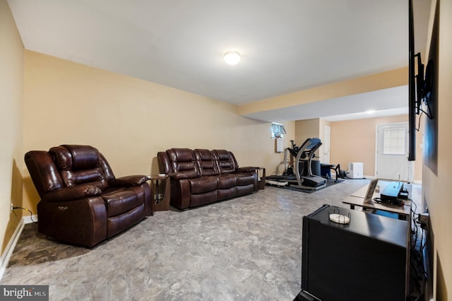 2652 Academic Ct, Waldorf, MD 20603 - living room featuring baseboards