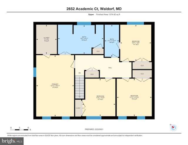 2652 Academic Ct, Waldorf, MD 20603 - property floor plan