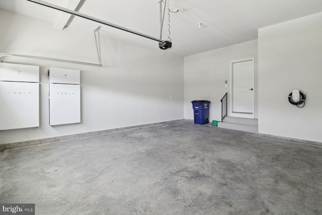 4010 Milner Rd, Nottingham, MD 21236 - garage featuring a garage door opener