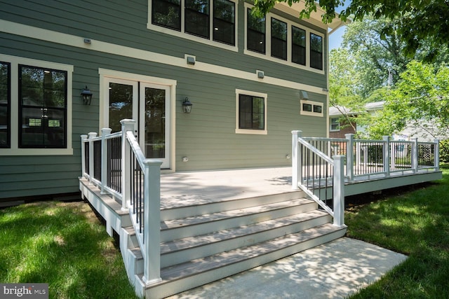 504 Kingsley Rd SW, Vienna, VA 22180 - view of deck