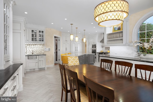 103 Marian Dr, Princeton Junction, NJ 08550 - dining space featuring recessed lighting