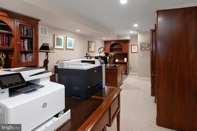 103 Marian Dr, Princeton Junction, NJ 08550 - office space with light colored carpet and recessed lighting
