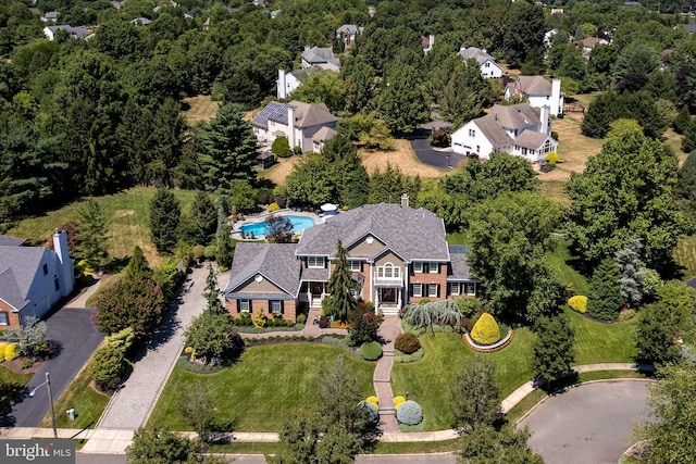 103 Marian Dr, Princeton Junction, NJ 08550 - drone / aerial view of a pool