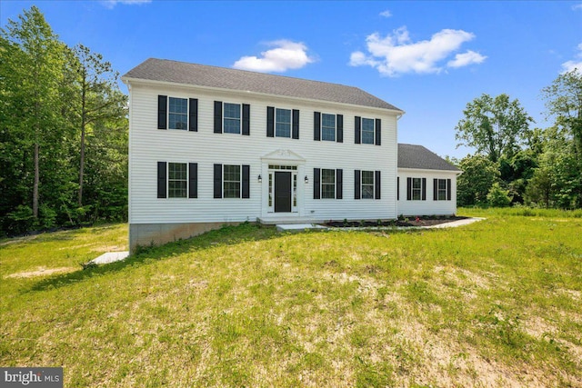 7016 Grace Landing Ct, Hughesville, MD 20637 - colonial-style house featuring a front lawn