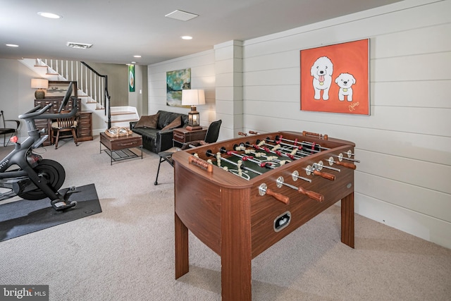 200 Hun Rd, Princeton, NJ 08540 - playroom with carpet and recessed lighting