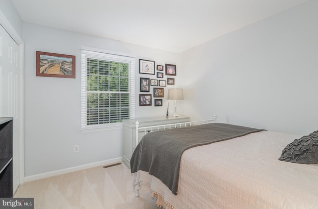 2 Lenox Ct, Mechanicsburg, PA 17050 - bedroom featuring light carpet, baseboards, and a closet