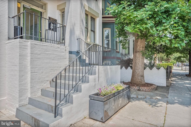 1822 15th St NW Unit 305, Washington, DC 20009 - doorway to property with brick siding