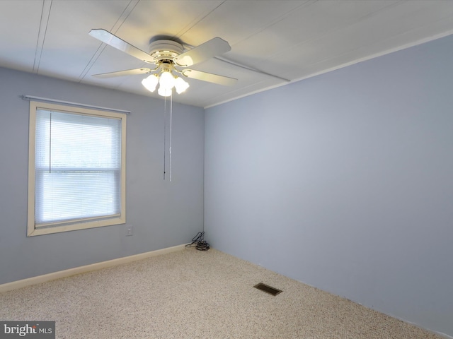 18540 Brooke Rd, Sandy Spring, MD 20860 - empty room with carpet flooring and a ceiling fan