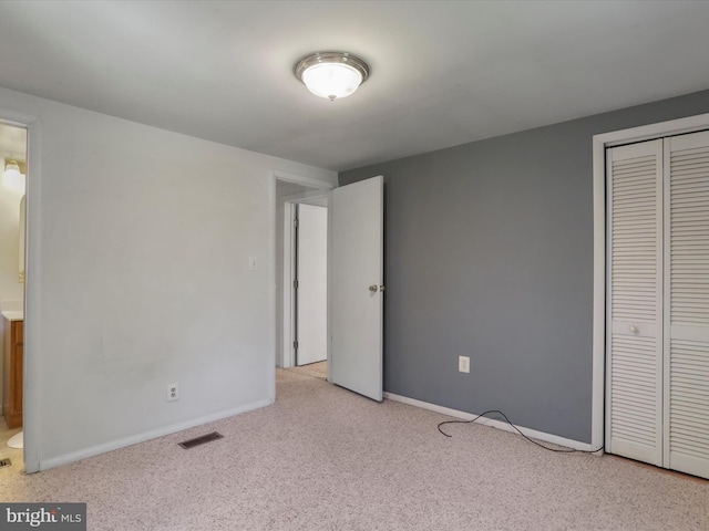 18540 Brooke Rd, Sandy Spring, MD 20860 - unfurnished bedroom featuring baseboards, carpet, and a closet