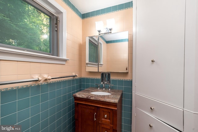 1901 Acorn Ln, Abington, PA 19001 - half bathroom with tile walls and vanity
