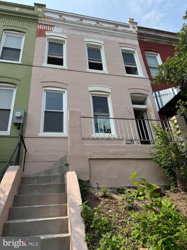 1421 Duncan St NE, Washington, DC 20002 - view of front of home with brick siding and stairs