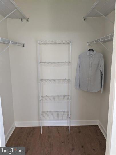 3313 Castle Ridge Cir, Silver Spring, MD 20904 - walk in closet with wood finished floors