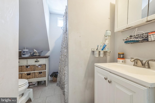 3006 Glenmore Ave, Baltimore, MD 21214 - full bathroom featuring vanity and tile patterned floors