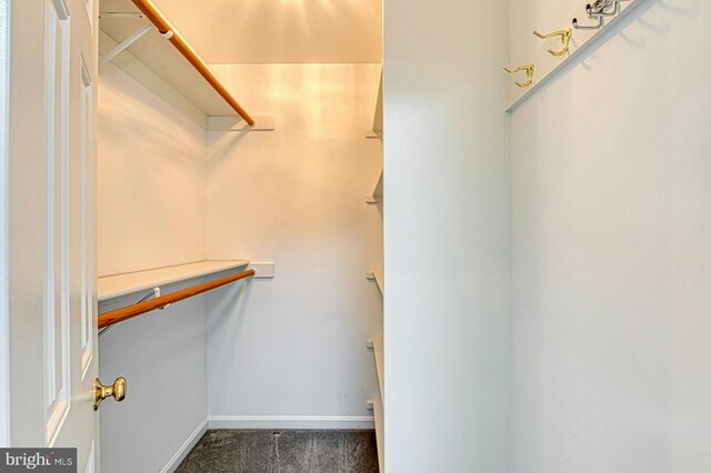 3820 Lorcom Ln, Arlington, VA 22207 - walk in closet featuring carpet flooring