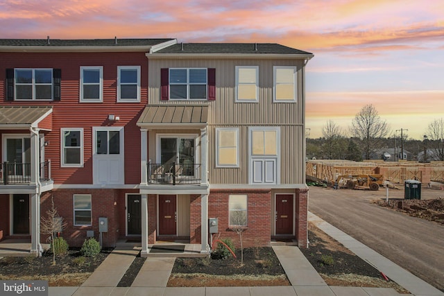 1807 Arch St Unit 21E, Norristown, PA 19401 - multi unit property with a balcony and brick siding