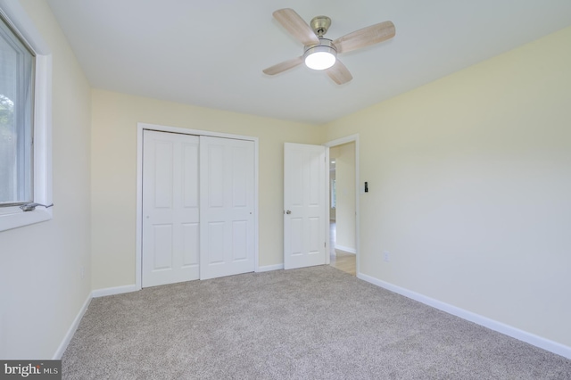 9708 Martinsburg Rd, Hedgesville, WV 25427 - unfurnished bedroom with carpet, a closet, and baseboards