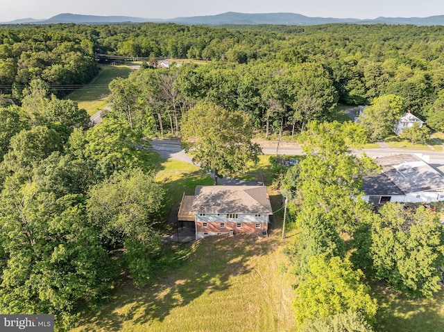 9708 Martinsburg Rd, Hedgesville, WV 25427 - aerial view of a forest and a mountainous background
