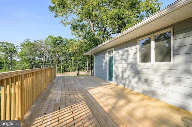 9708 Martinsburg Rd, Hedgesville, WV 25427 - view of deck