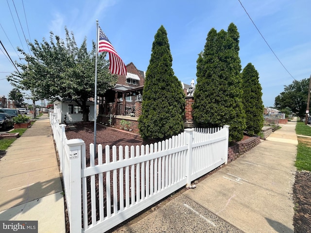 3438 Decatur St, Philadelphia, PA 19136 - view of front of property with a fenced front yard