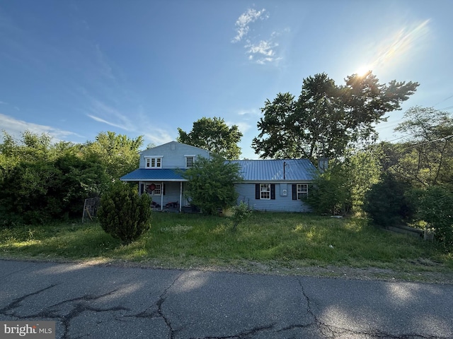 42264 Ridge Rd, Mechanicsville, MD 20659 - view of front facade with metal roof